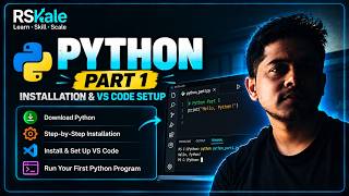 Information Python Tutorial (Part 1) | How to Install Python & Set Up VS Code | Python installation Guide