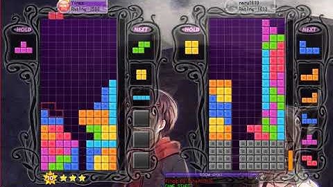Tetris Online Poland - Playing with naru1610