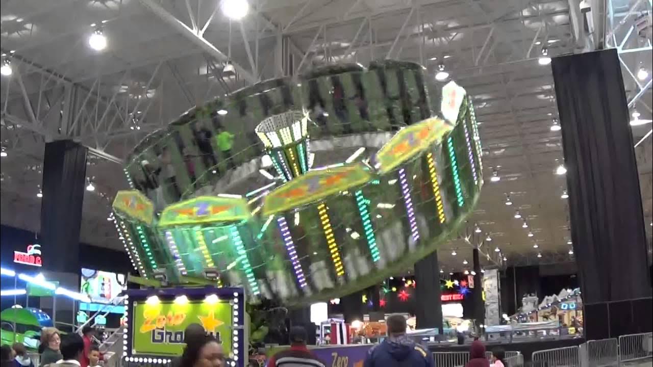 Zero gravity ride at the ix indoor amusement park YouTube