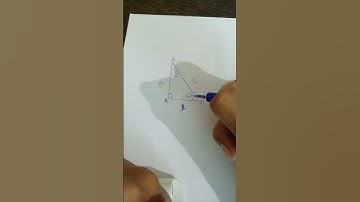 ratios of sides of a right angled triangle