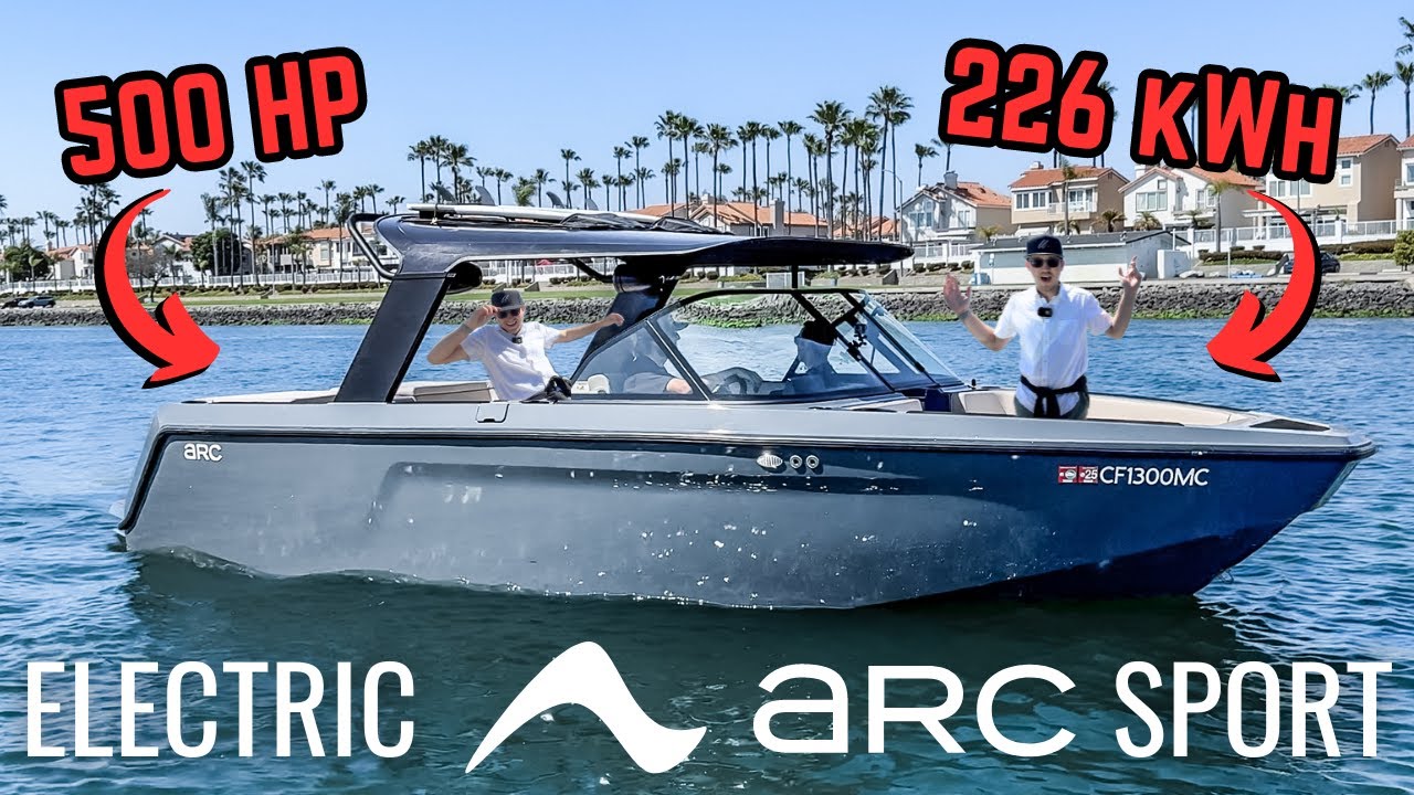 Introducing Arc Sport | 100% Electric Wake Boat