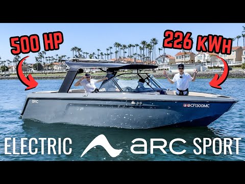 Electric Arc Sport Full Tour and First Ride! Over 200kWh Of Boating Bliss
