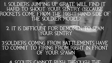 A TF2 Guide to 2Fort - Engie 02 - The Hayroom Sentry