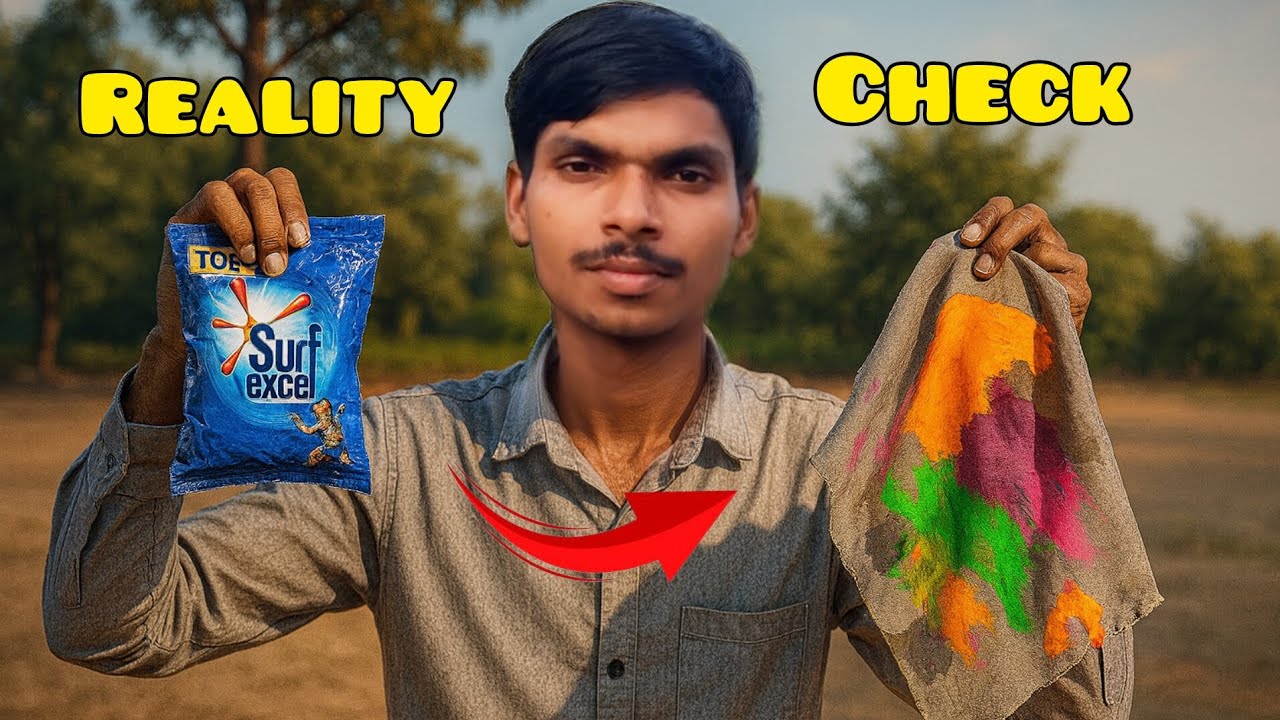 Detergent Powder Reality Test | Stain Removal Experiment | Honest Cleaning Check
