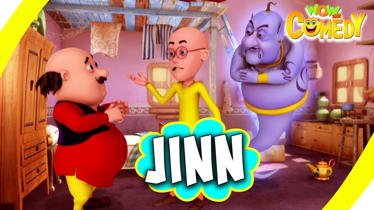  Motu Patlu- EP17A | Jinn | Funny Videos For Kids | Wow Kidz Comedy