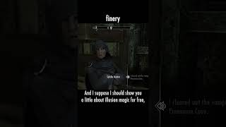 finery — The Elder Scrolls V: Skyrim dialogue scene
