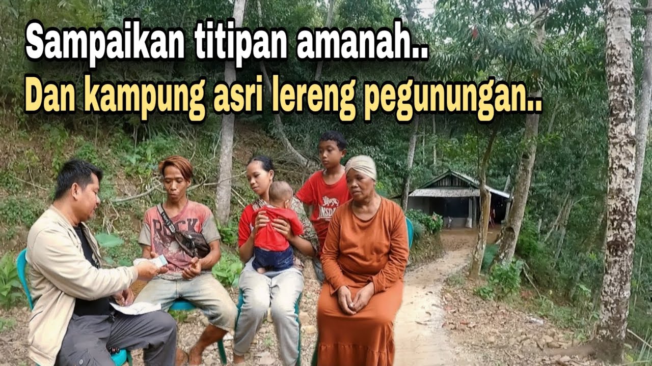 REJEKI UNTUK KELUARGA PAK WASITO || MENGUNJUNGI KAMPUNG SUPER ASRI DI LERENG PEGUNUNGAN BANYUMAS.