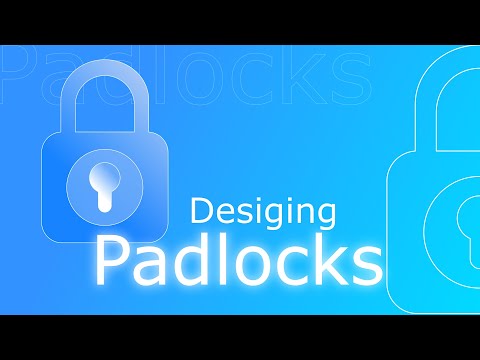 How to make Padlock Icon In Inkscape(TimeLapse)
