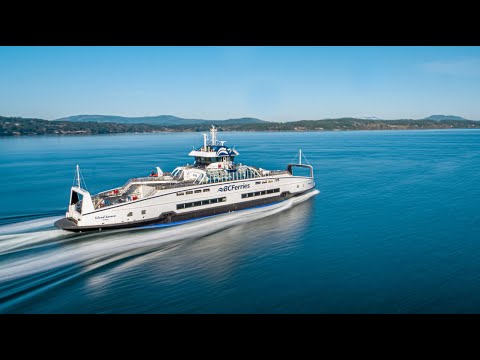 BC Ferries Island Aurora - Officially Enters Service
