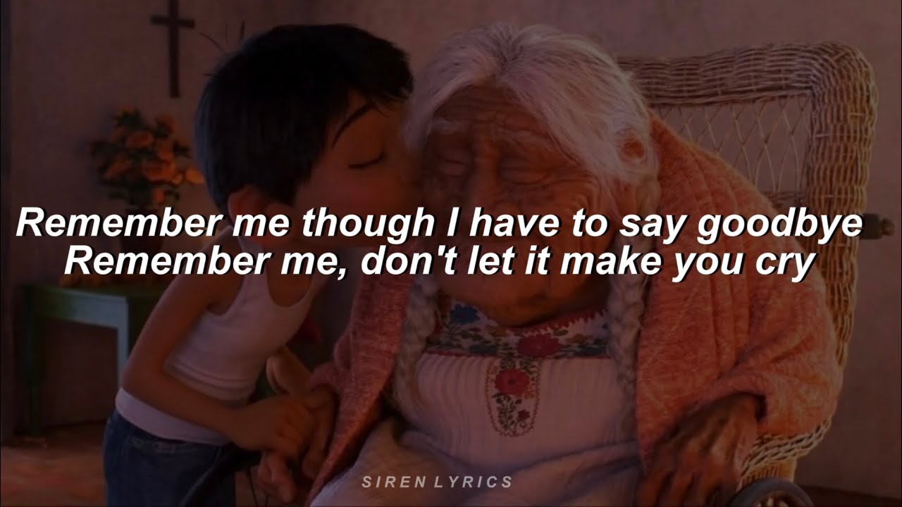 remember me // coco (lyrics) YouTube