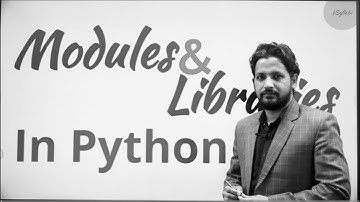 Python Tutorial Part-14 | Modules and Libraries in python | With isyllabi by Dr. KULDEEP Sir