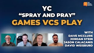 Dave McClure & Jordan Stein on YC, "Spray and Pray", and Games VCs Play | E1923 TWiST screenshot 5