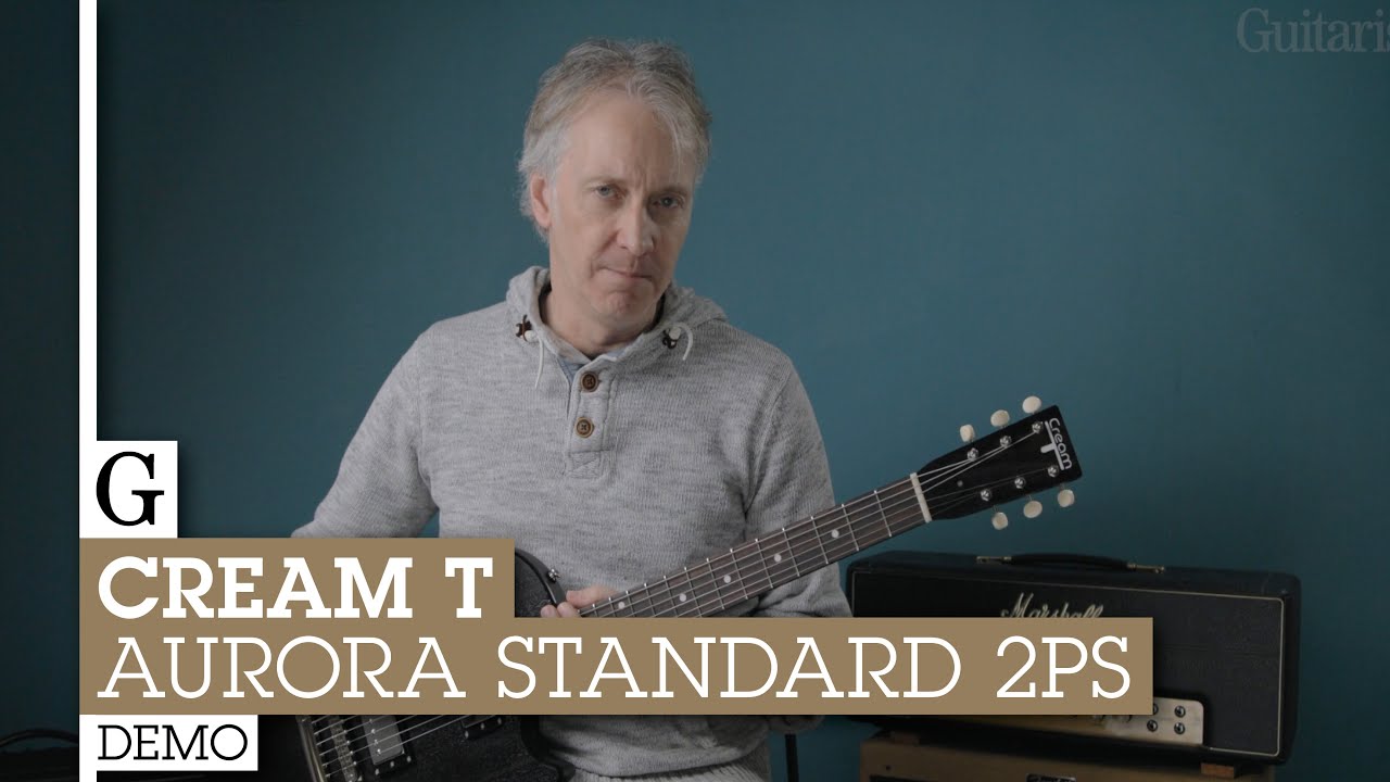 Cream T Guitars Aurora w/ Pickup Swapping Technology Demo - YouTube