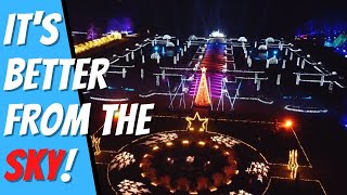 Trentham Gardens Christmas Drone Footage | Stoke on Trent