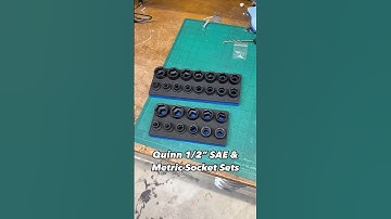 Quinn 1/2” Drive Metric Low-Profile Impact Socket Sets | Harbor Freight #shorts