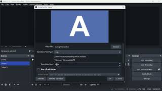 How to Set Stinger Transition on OBS