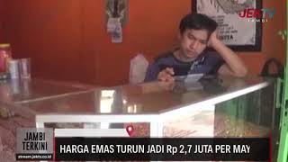 HARGA EMAS TURUN JADI Rp 2,7 JUTA PER MAYAM