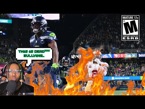 HOLY BLOWOUT....(49ERS VS SEAHAWKS DIVISIONAL ROUND REACTION)