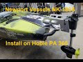 Hobie Pro Angler 360 - Newport Vessels NK-180S install