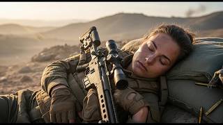 She Slept With Her Sniper Rifle in Her Arms — By Dawn, the Enemy Had Vanished