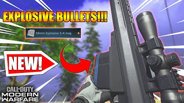 *NEW* EXPLOSIVE SNIPER BULLETS?!?! RYTEC AMR IS INSANE! - MODERN WARFARE