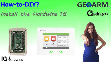How to Install the Qolsys IQ Hardwire 16 (QS-7121-840)?