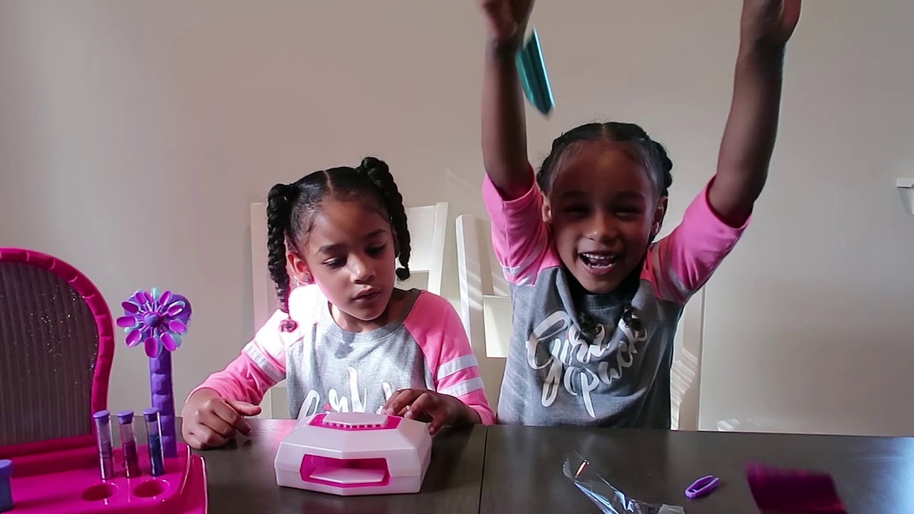 Getting our Nails DONE!!! YouTube