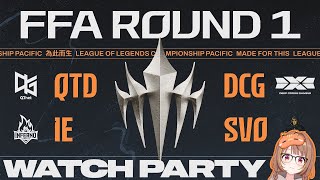 LCP Promotion Series FFA Round 1 | QTD vs DCG , IE vs SVO 公式ウォッチパーティー！【 ぶいすぽっ！ / 千燈ゆうひ 】