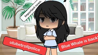 Utubetrollpolice hackers + Blue whale challenge || !IMPORTANT! || watch until the end(Stay safe)