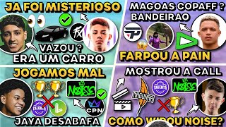THUR FOI MISTERIOSO CRIAS ? JAYA DESABAFA ! VAZOU CALL NAGUARA x NOISE ! CAUAN7 FARPA PAIN !