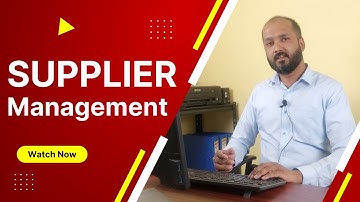 SUPPLIER MANAGEMENT | Create, Edit, Delete, Statement, Tracking Etc..