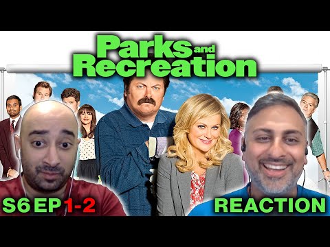 Parks and Recreation - S6 Ep 1-2 - REACTION - First Time Watching