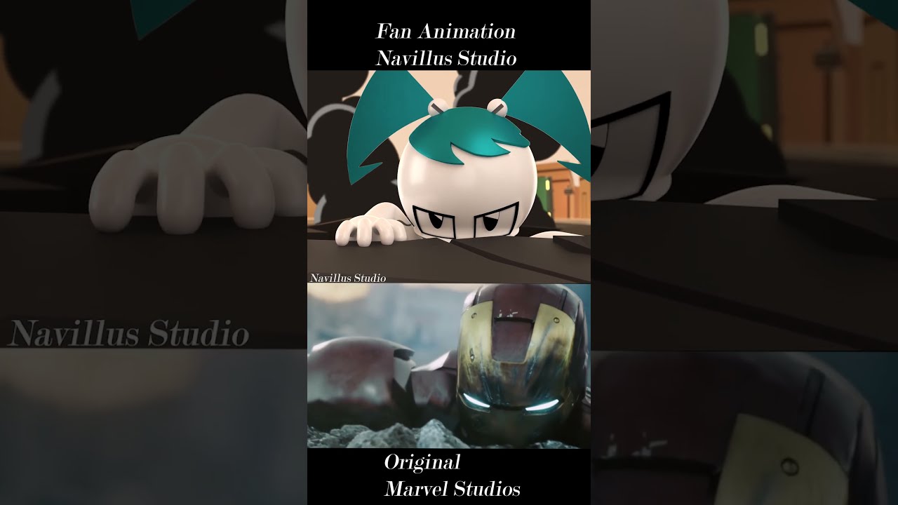Iron Man Vs Xj9 Animation Comparison