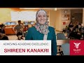 Achieving Academic Excellence: Shireen Kanakri