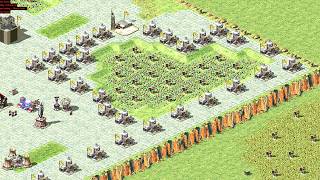 Red Alert 2 | Yuri's Revenge | 7 vs 1 - chads nuclear - random - extreme ai