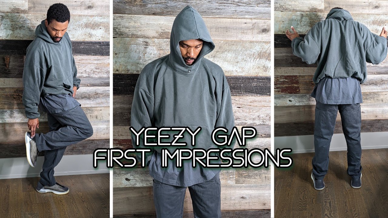 alliantie Implementeren bevind zich Yeezy Gap Initial Impressions and Outfit Look - YouTube