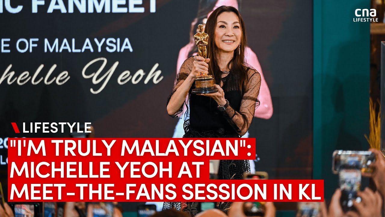 "I'm truly Malaysian": Oscar-winning actress Michelle Yeoh at meet-the