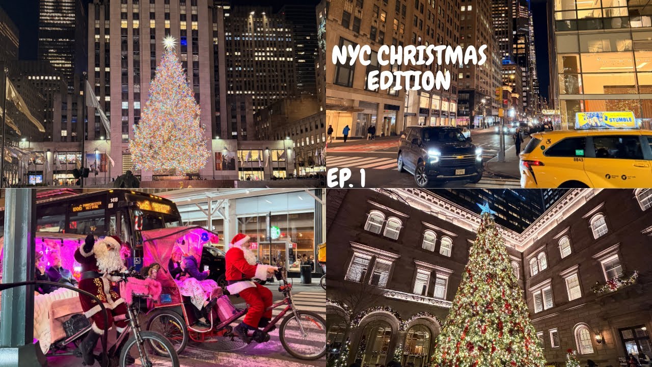 NYC CHRISTMAS! EP.1