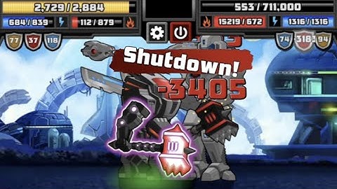 Shutdown a 700,000 HP Titan with Dual Flaming Hammer & Stomped to -3000 Resist?!! | Supermechs