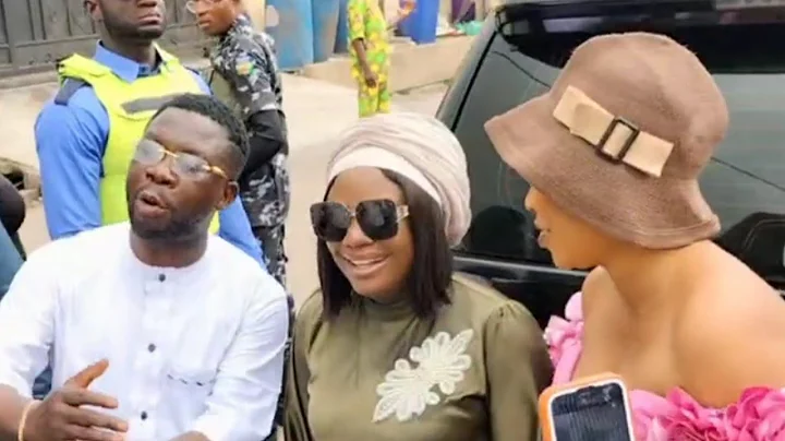 YINKA ALASEYORI LOOKING GORGEOUS WITH KEMI KOREDE AND PASTOR AT FERANMI SPIRITUAL CENTER HOUSE WARMI