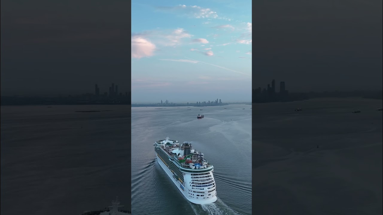 Liberty Of The Seas Morning arrival #royalcaribbean #libertyoftheseas #travel #cruise #cruiseship