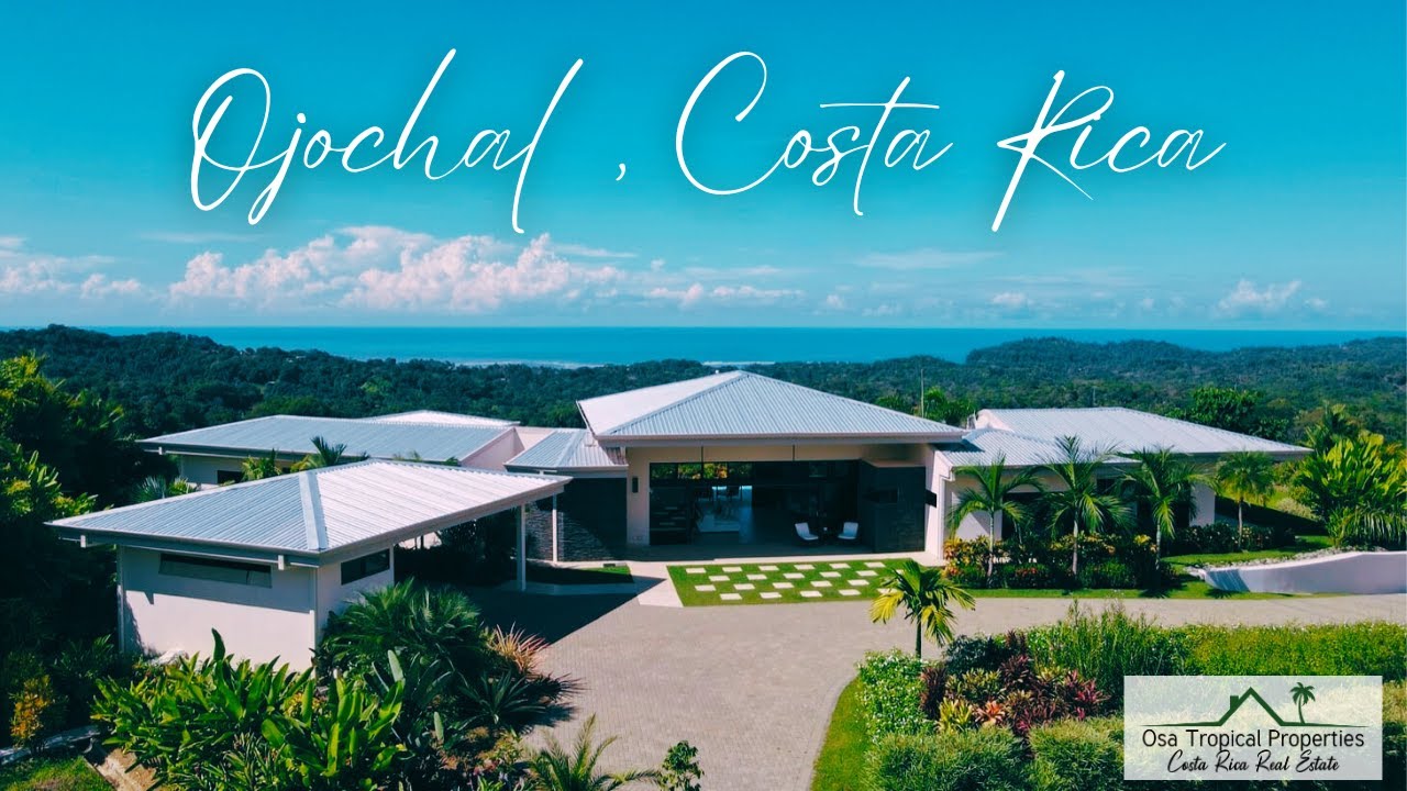 Spectacular Modern Luxury Home for sale In Ojochal COSTA RICA