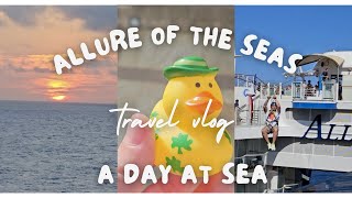 🛳 Weekend Cruise on Allure of the Seas | Day 3 - A Day at Sea