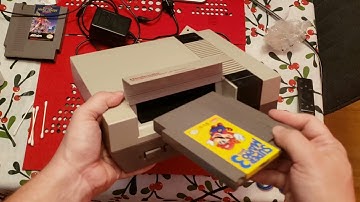 Thrift store Nintendo (NES). Will it work? plus a surprise game inside! Part 1