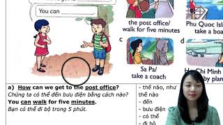 Tiếng Anh Lớp 5 - Hướng Dẫn Đọc | Unit 16 - WHERE'S THE POST OFFICE - Lesson 2 (SGK)
