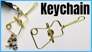 DIY Wire Guitar Carabiner Keychain screenshot 1