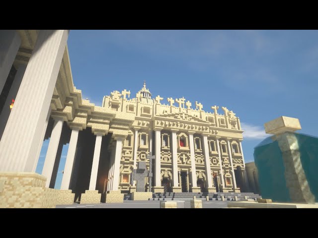 Roman Forum and Basilica Minecraft Map