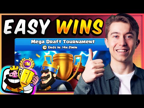 MEGA DRAFT TOURNAMENT in CLASH ROYALE!