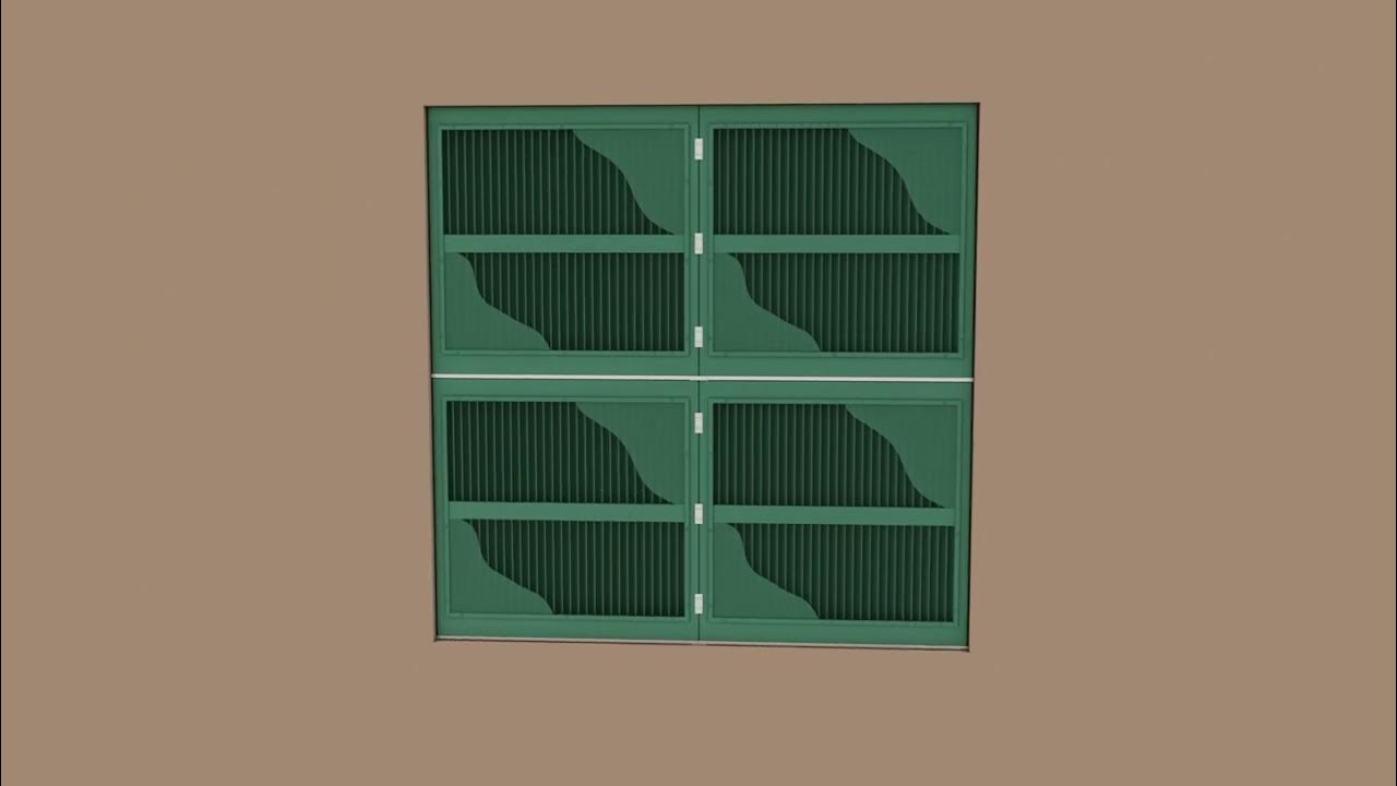 Ruskin Vertical EME louvers Installation Guide Multi Section