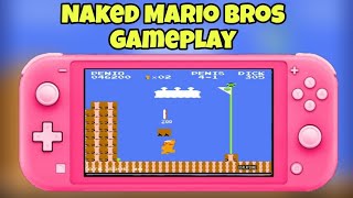 Beating Super Mario Bros. with Just Your Underwear (NES) - No Power-Ups